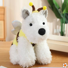 Load image into Gallery viewer, Adorable Westie Terrier with Different Dresses Stuffed Animal Plush Toy-Stuffed Animals-Dog Memorial Gifts,Stuffed Animal,West Highland Terrier-bee-40cm-11