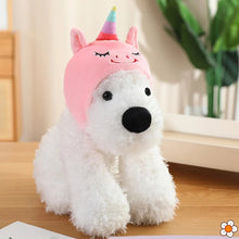 Load image into Gallery viewer, Adorable Westie Terrier with Different Dresses Stuffed Animal Plush Toy-Stuffed Animals-Dog Memorial Gifts,Stuffed Animal,West Highland Terrier-unicorn-30cm-9
