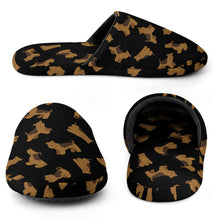Load image into Gallery viewer, Airedale Terrier Slippers for Women - Playful Airedale Terrier Love - Flannel-Accessories,Airedale Terrier,Dog Mom Gifts,Slippers-9