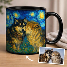 Load image into Gallery viewer, Personalized Starry Night Artwork Alaskan Malamute Coffee Mug-Mug-Alaskan Malamute,Dog Dad Gifts,Dog Memorial Gifts,Dog Mom Gifts,Mugs,Personalize Artwork-10