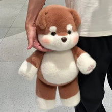 Load image into Gallery viewer, Alaskan Malamute Plush Toys - Black, Gray, and Copper / Red Coat Colors - Chubby Little Puppies-Brown-14