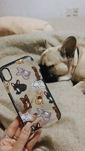 All The French Bulldogs I Love iPhone Cases-Cell Phone Accessories-Accessories, Dogs, French Bulldog, iPhone Case-5