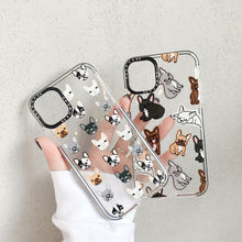 Load image into Gallery viewer, All The French Bulldogs I Love iPhone Cases-Cell Phone Accessories-Accessories, Dogs, French Bulldog, iPhone Case-8