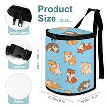 Load image into Gallery viewer, All The Shiba Inus I Love Multipurpose Car Storage Bag-11