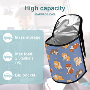All The Shiba Inus I Love Multipurpose Car Storage Bag-15
