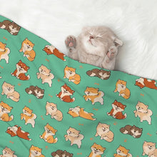 Load image into Gallery viewer, All The Shibas I Love Blanket for Dog-Pet Furniture-16