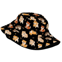 Load image into Gallery viewer, All The Shibas I Love Bucket Hat-Hats &amp; Caps-10