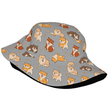 Load image into Gallery viewer, All The Shibas I Love Bucket Hat-Hats &amp; Caps-34
