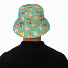 Load image into Gallery viewer, All The Shibas I Love Bucket Hat-Hats &amp; Caps-5