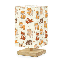 Load image into Gallery viewer, All The Shibas I Love Desktop Table Lamp-Desk Lamps-Christmas,Dog Dad Gifts,Dog Mom Gifts,Home Decor,Lamp,Shiba Inu-US Plug-2