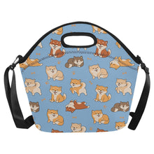 Load image into Gallery viewer, All The Shibas I Love Neoprene Lunch Bag-16