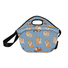 Load image into Gallery viewer, All The Shibas I Love Neoprene Lunch Bag-20