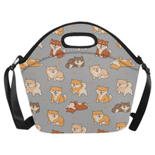 Load image into Gallery viewer, All The Shibas I Love Neoprene Lunch Bag-36