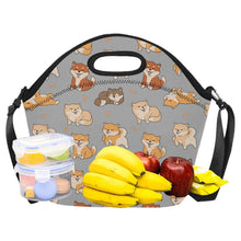 Load image into Gallery viewer, All The Shibas I Love Neoprene Lunch Bag-38