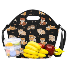 Load image into Gallery viewer, All The Shibas I Love Neoprene Lunch Bag-42