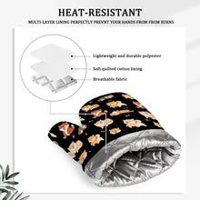 Load image into Gallery viewer, All The Shibas I Love Oven Mitts and Pot Holder Set-Kitchen Decor-Accessories,Dog Mom Gifts,Shiba Inu-10