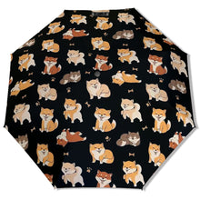 Load image into Gallery viewer, All The Shibas I Love Umbrella-Accessories-Accessories,Dog Mom Gifts,Umbrella-6