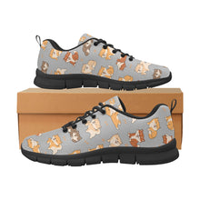 Load image into Gallery viewer, All The Shibas I Love Women's Breathable Sneakers-45