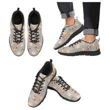 Load image into Gallery viewer, All The Shibas I Love Women's Breathable Sneakers-DarkGray-US13-42