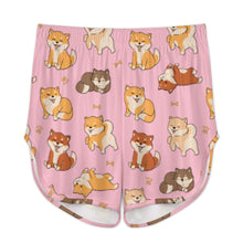 Load image into Gallery viewer, All The Shibas I Love Women's Cami and Shorts Pajama Set-8
