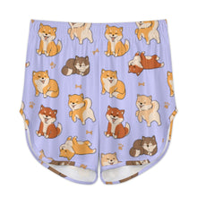 Load image into Gallery viewer, All The Shibas I Love Women's Cami and Shorts Pajama Set-23