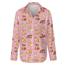 Load image into Gallery viewer, All The Shibas I Love Women's Shirt-Apparel-Apparel,Dog Mom Gifts,Shiba Inu,Shirt-12