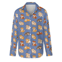 Load image into Gallery viewer, All The Shibas I Love Women's Shirt-Apparel-Apparel,Dog Mom Gifts,Shiba Inu,Shirt-15