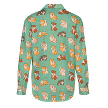 Load image into Gallery viewer, All The Shibas I Love Women's Shirt-Apparel-Apparel,Dog Mom Gifts,Shiba Inu,Shirt-19