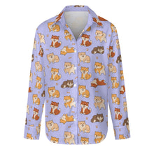 Load image into Gallery viewer, All The Shibas I Love Women's Shirt-Apparel-Apparel,Dog Mom Gifts,Shiba Inu,Shirt-21