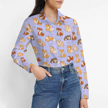 Load image into Gallery viewer, All The Shibas I Love Women's Shirt-Apparel-Apparel,Dog Mom Gifts,Shiba Inu,Shirt-5