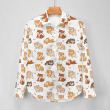 Load image into Gallery viewer, All The Shibas I Love Women's Shirt-Apparel-Apparel,Dog Mom Gifts,Shiba Inu,Shirt-8