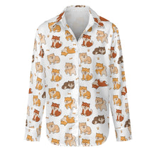Load image into Gallery viewer, All The Shibas I Love Women's Shirt-Apparel-Apparel,Dog Mom Gifts,Shiba Inu,Shirt-9