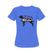 All You Need is Love and a Rottweiler Women's T-Shirt-Apparel-Apparel, Dogs, Rottweiler, Shirt, T Shirt-5