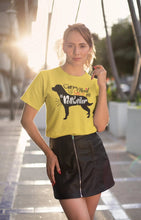 Load image into Gallery viewer, All You Need is Love and a Rottweiler Women&#39;s T-Shirt-Apparel-Apparel, Dogs, Rottweiler, Shirt, T Shirt-Yellow-Small-1