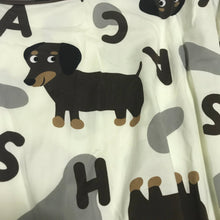 Load image into Gallery viewer, Alphabet Dachshund Love Women&#39;s Cotton Pajamas Set - with Pants or Shorts-Pajamas-Apparel, Dachshund, Dog Mom Gifts, Pajamas-17