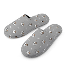 Load image into Gallery viewer, American Bully Slippers for Women - Charming American Bully Delight - Flannel-Accessories,American Bully,Dog Mom Gifts,Slippers-26