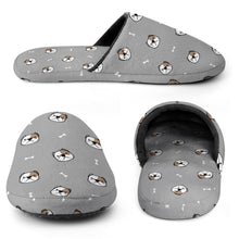 Load image into Gallery viewer, American Bully Slippers for Women - Charming American Bully Delight - Flannel-Accessories,American Bully,Dog Mom Gifts,Slippers-27
