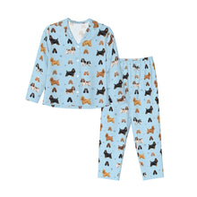 Load image into Gallery viewer, American Cocker Spaniel Pajamas for Women - XL Available - American Cocker Spaniels of Every Color-Pajamas-Apparel,Cocker Spaniel,Dog Mom Gifts,Pajamas-11