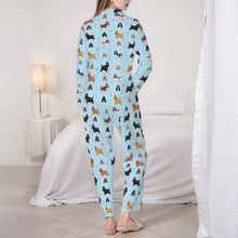 Load image into Gallery viewer, American Cocker Spaniel Pajamas for Women - XL Available - American Cocker Spaniels of Every Color-Pajamas-Apparel,Cocker Spaniel,Dog Mom Gifts,Pajamas-5