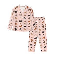 Load image into Gallery viewer, American Cocker Spaniel Pajamas for Women - XL Available - American Cocker Spaniels of Every Color-Pajamas-Apparel,Cocker Spaniel,Dog Mom Gifts,Pajamas-9