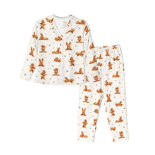 Load image into Gallery viewer, American Cocker Spaniel Pajamas for Women - XL Available - Red Cocker Spaniels Doing Yoga-Pajamas-Apparel,Cocker Spaniel,Dog Mom Gifts,Pajamas-9