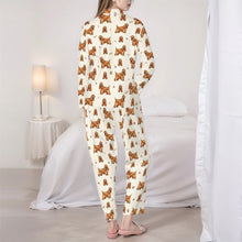 Load image into Gallery viewer, American Cocker Spaniel Pajamas for Women - XL Available - Yes I Love Red Cocker Spaniels-Pajamas-Apparel,Cocker Spaniel,Dog Mom Gifts,Pajamas-6