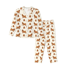 Load image into Gallery viewer, American Cocker Spaniel Pajamas for Women - XL Available - Yes I Love Red Cocker Spaniels-Pajamas-Apparel,Cocker Spaniel,Dog Mom Gifts,Pajamas-7
