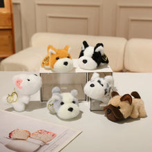 Load image into Gallery viewer, American Eskimo Dog Keychain - Plush Pocket Pup-2