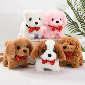 American Eskimo Dog Walking Puppy Plush Toy-Soft Toy-American Eskimo Dog, Dogs, Soft Toy, Stuffed Animal-5