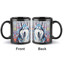 Load image into Gallery viewer, Arctic Gaze Siberian Husky Coffee Mug-2