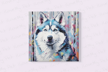 Load image into Gallery viewer, Arctic Gaze Siberian Husky Framed Wall Art Poster-Art-Dog Art, Home Decor, Siberian Husky-4