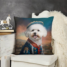 Load image into Gallery viewer, Aristocratic Cutie Bichon Frise Plush Pillow Case-Cushion Cover-Bichon Frise, Dog Dad Gifts, Dog Mom Gifts, Home Decor, Pillows-5