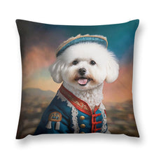 Load image into Gallery viewer, Aristocratic Cutie Bichon Frise Plush Pillow Case-Cushion Cover-Bichon Frise, Dog Dad Gifts, Dog Mom Gifts, Home Decor, Pillows-7