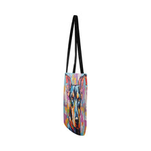 Load image into Gallery viewer, Artistic Essence Doberman Shopping Tote Bag-Accessories-Accessories, Bags, Doberman, Dog Dad Gifts, Dog Mom Gifts-White-ONESIZE-4